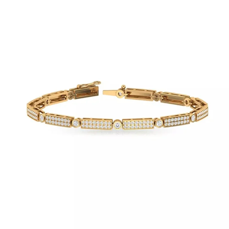 Aman Diamond Bracelet in 18K Gold